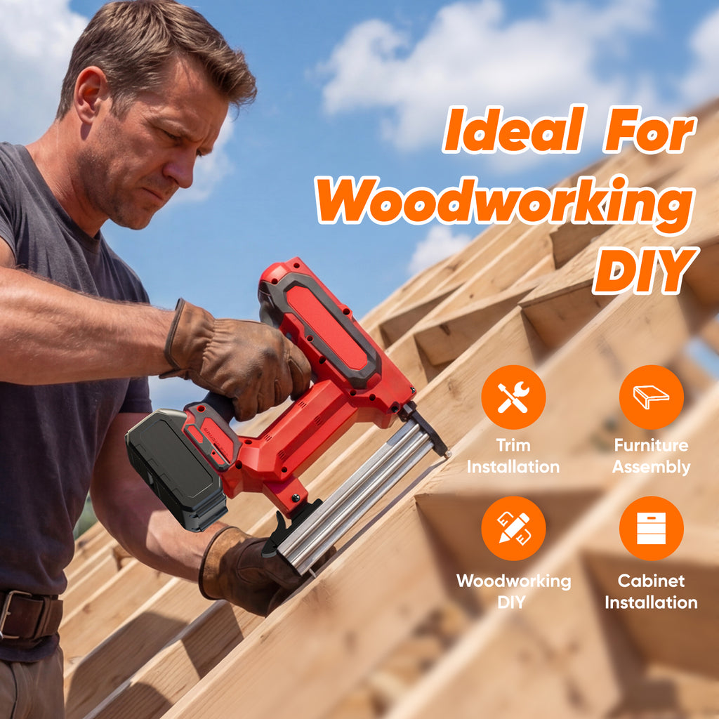 Ideal for Woodworking DIY - Trim, Furniture, Cabinet Installation